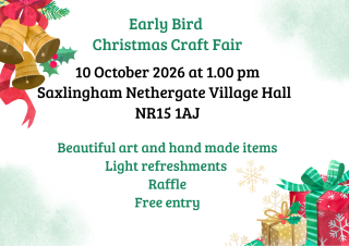 Early Bird Craft Fair